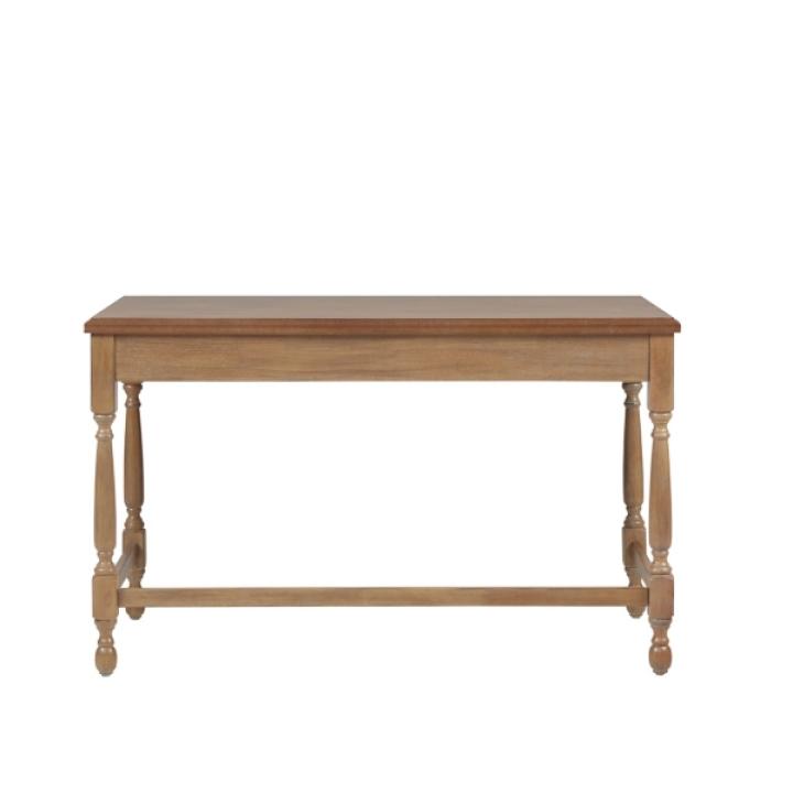 Martha Stewart Natural Wood Turned Legs Desk