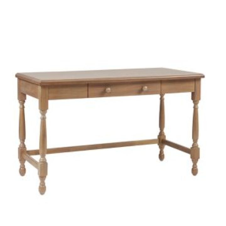 Martha Stewart Natural Wood Turned Legs Desk