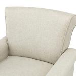 Light Gray Miriam Nailhead Trim Armchair