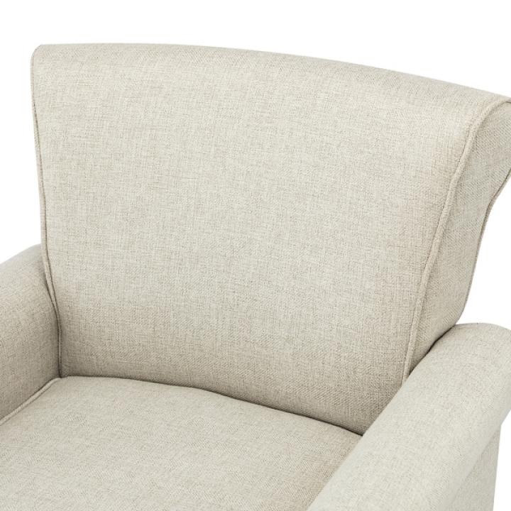Light Gray Miriam Nailhead Trim Armchair
