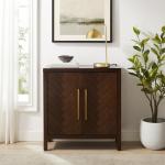 Mocha Mod Herringbone Cabinet