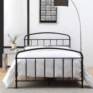 Midnight Vintage Arch Full Bed Frame