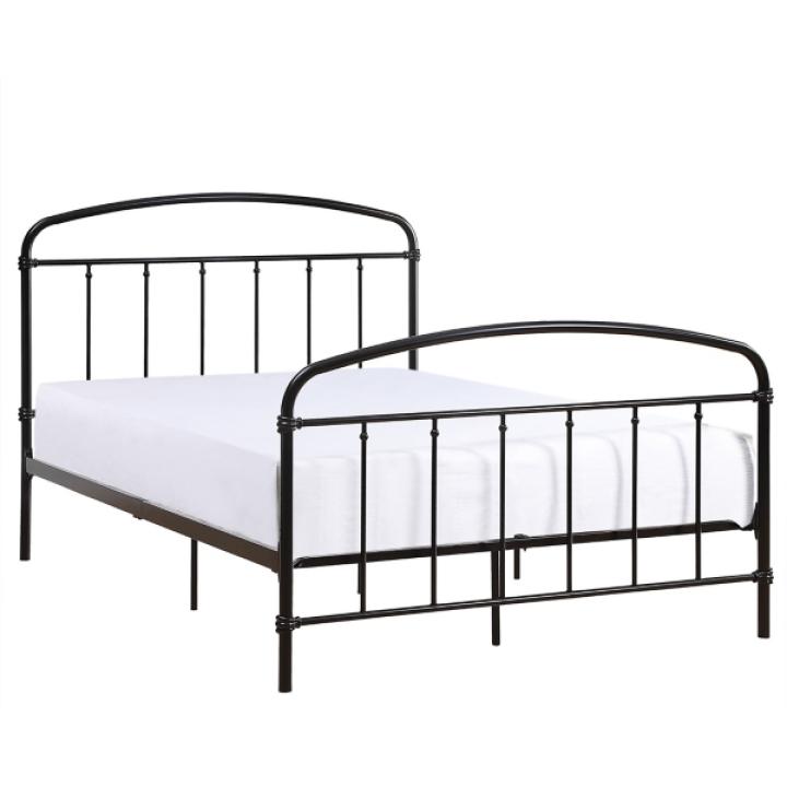 Midnight Vintage Arch Full Bed Frame
