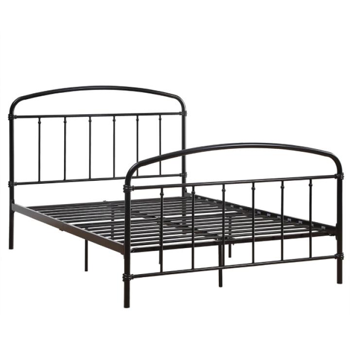 Midnight Vintage Arch Full Bed Frame
