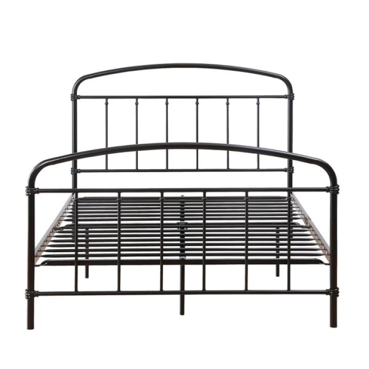Midnight Vintage Arch Full Bed Frame
