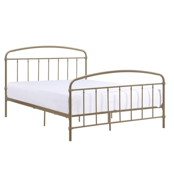 Golden Sun Vintage Arch Queen Bed Frame