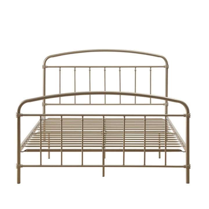 Golden Sun Vintage Arch Queen Bed Frame