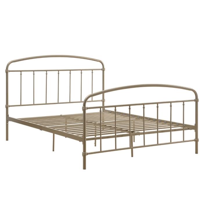 Golden Sun Vintage Arch Queen Bed Frame