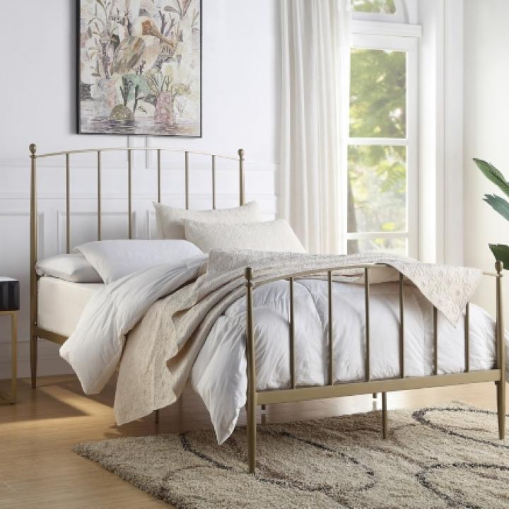 Golden Sun Modern Arch Full Bed Frame