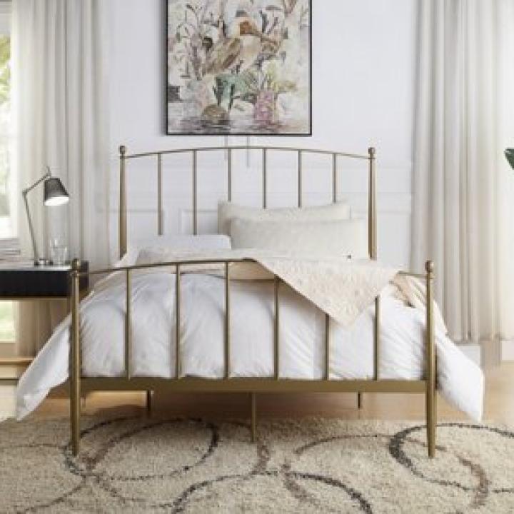 Golden Sun Modern Arch Full Bed Frame
