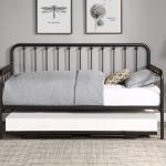 Bronze Spindleback Metal Trundle Daybed