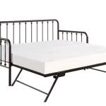 Bronze Spindleback Metal Trundle Daybed