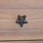 Natural Wood Coastal Compact Accent Table