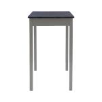 Gray and Black 3-pc. Stool and Table Set