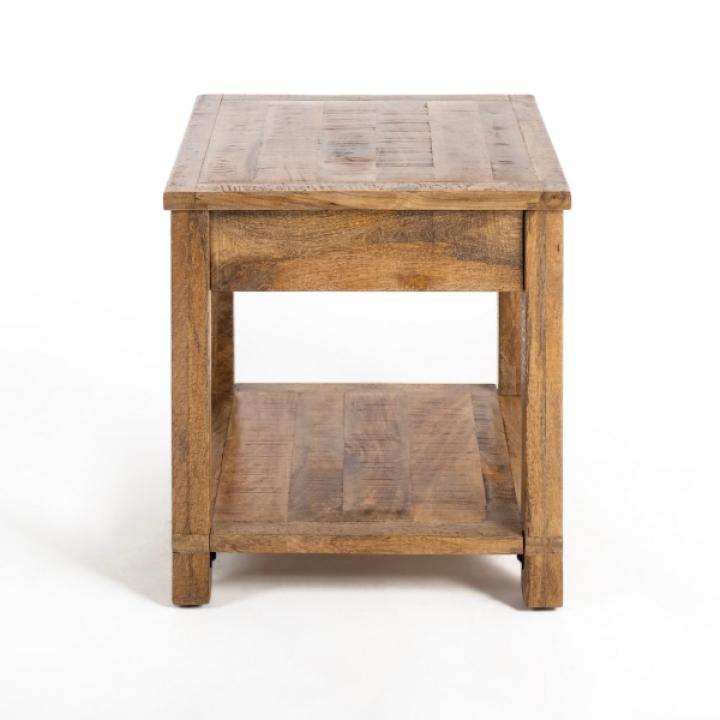Easton Mango Wood Side Table