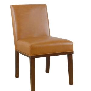 Blair Carmel Leather Dining Chair