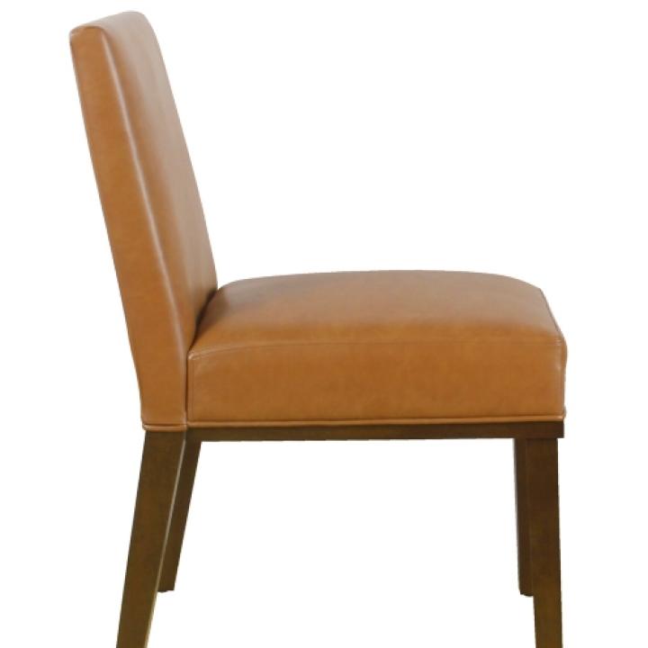Blair Carmel Leather Dining Chair
