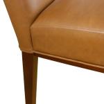 Blair Carmel Leather Dining Chair