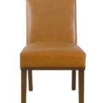 Blair Carmel Leather Dining Chair