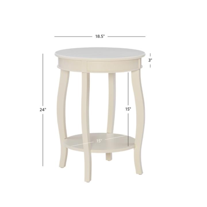 Merryweather Off White Accent Table
