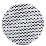 Black Woven Rattan French Bistro Dining Table