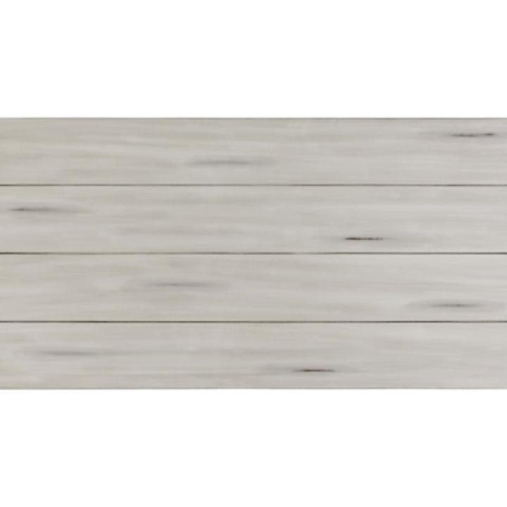 Antique Whitewashed Wood Coffee Table