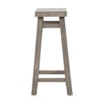 Storm Gray Sonoma Saddle Counter Stools, Set of 2