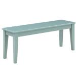 Turquoise Wood Classic Farmhouse Bench