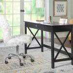 Black Wood X-Sides Desk