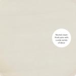 White Wood Round Base Side Table