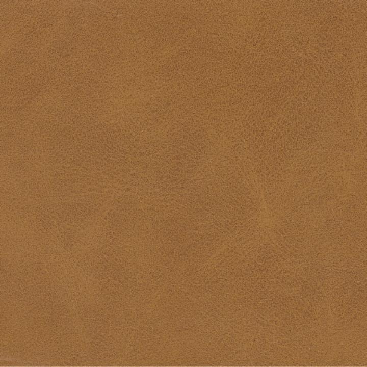 Cognac Leather Arch Ottoman