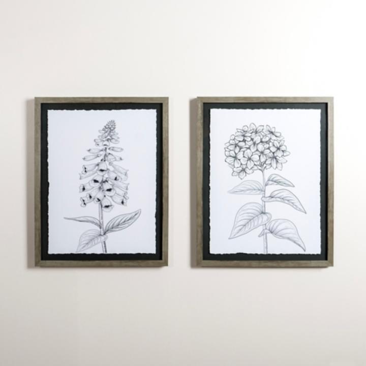 Black Wood 5-Tier Ladder Bookshelf