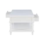 McGhie White 2-Drawer Coffee Table