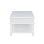 McGhie White 2-Drawer Coffee Table