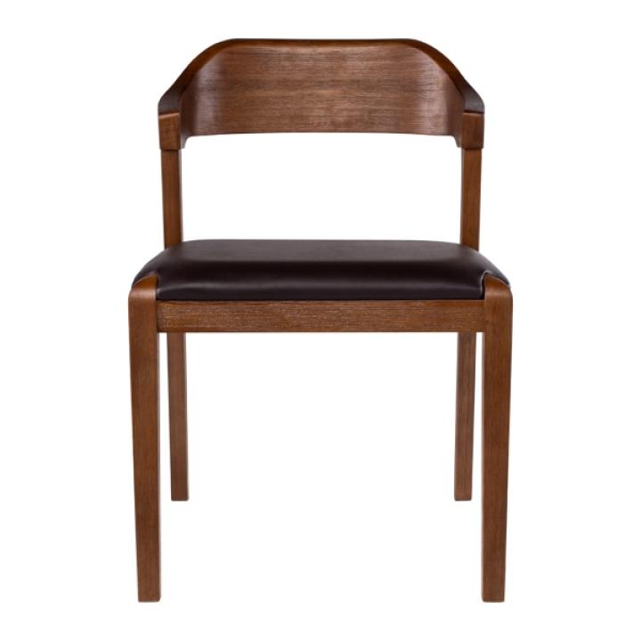 Chestnut Ramus Dining Side Chairs, Set of 2