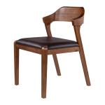 Chestnut Ramus Dining Side Chairs, Set of 2
