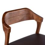 Chestnut Ramus Dining Side Chairs, Set of 2