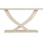 Whitewashed Ramus Console Table