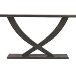Charcoal Black Ramus Console Table