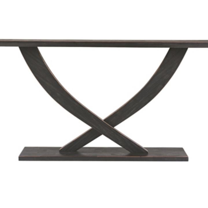 Charcoal Black Ramus Console Table