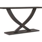 Charcoal Black Ramus Console Table