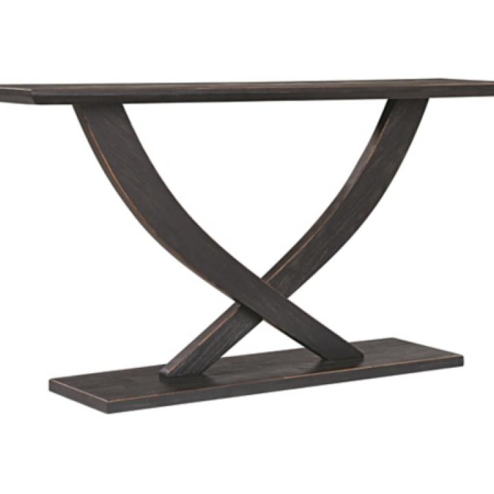 Charcoal Black Ramus Console Table