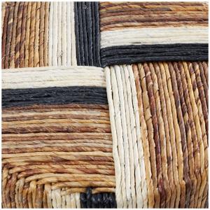 Natural Banana Leaf Wrapped Accent Table