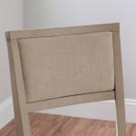 Beige Keira Folding Dining Chairs, Set of 2