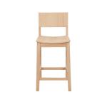 Natural Wood Devin Counter Stools, Set of 2