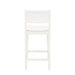 White Wood Devin Counter Stools, Set of 2