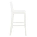 White Wood Devin Bar Stools, Set of 2