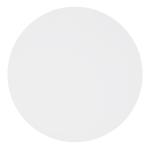 White Round Criss-Cross Base Dining Table