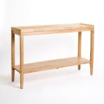 Natural Wood Hughes Console Table