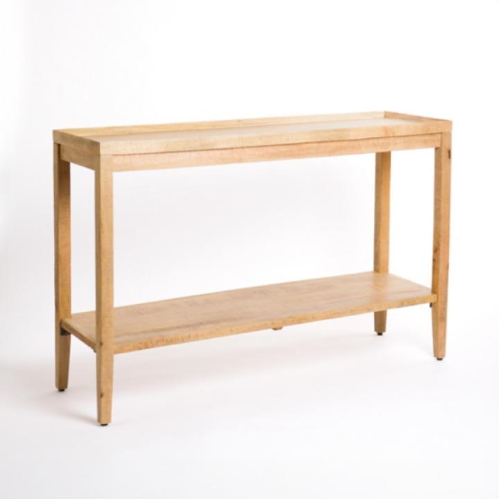 Natural Wood Hughes Console Table